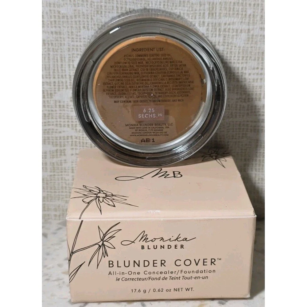 Monika Blunder Blunder Cover All-in-One Concealer Foundation 6.25 SECHS.25 - NEW